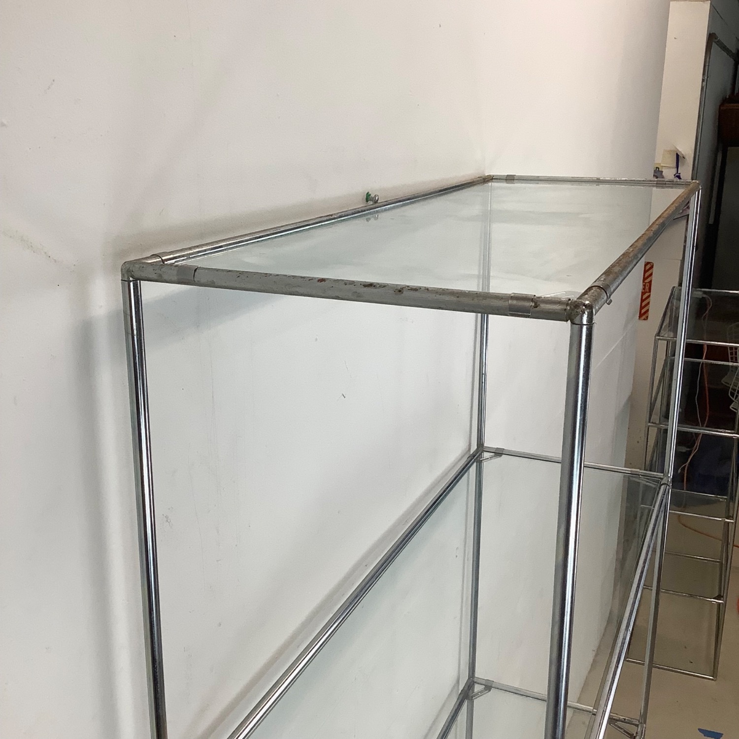 Tall Vintage Etagere Bookcase - image-8