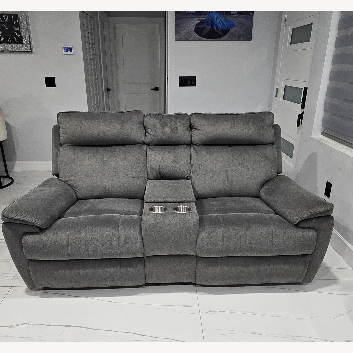 Abby Berkley Power Recliner Sofa - image-1