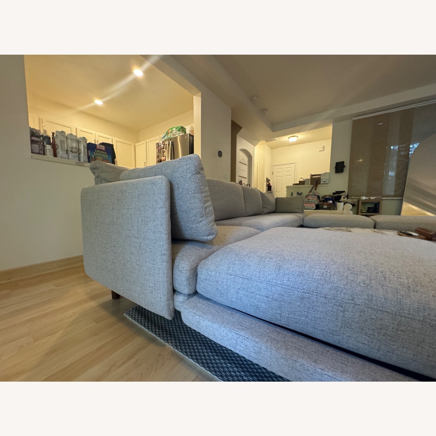 Burrow Nomad Double Chaise Sectional with Ottomans - image-5