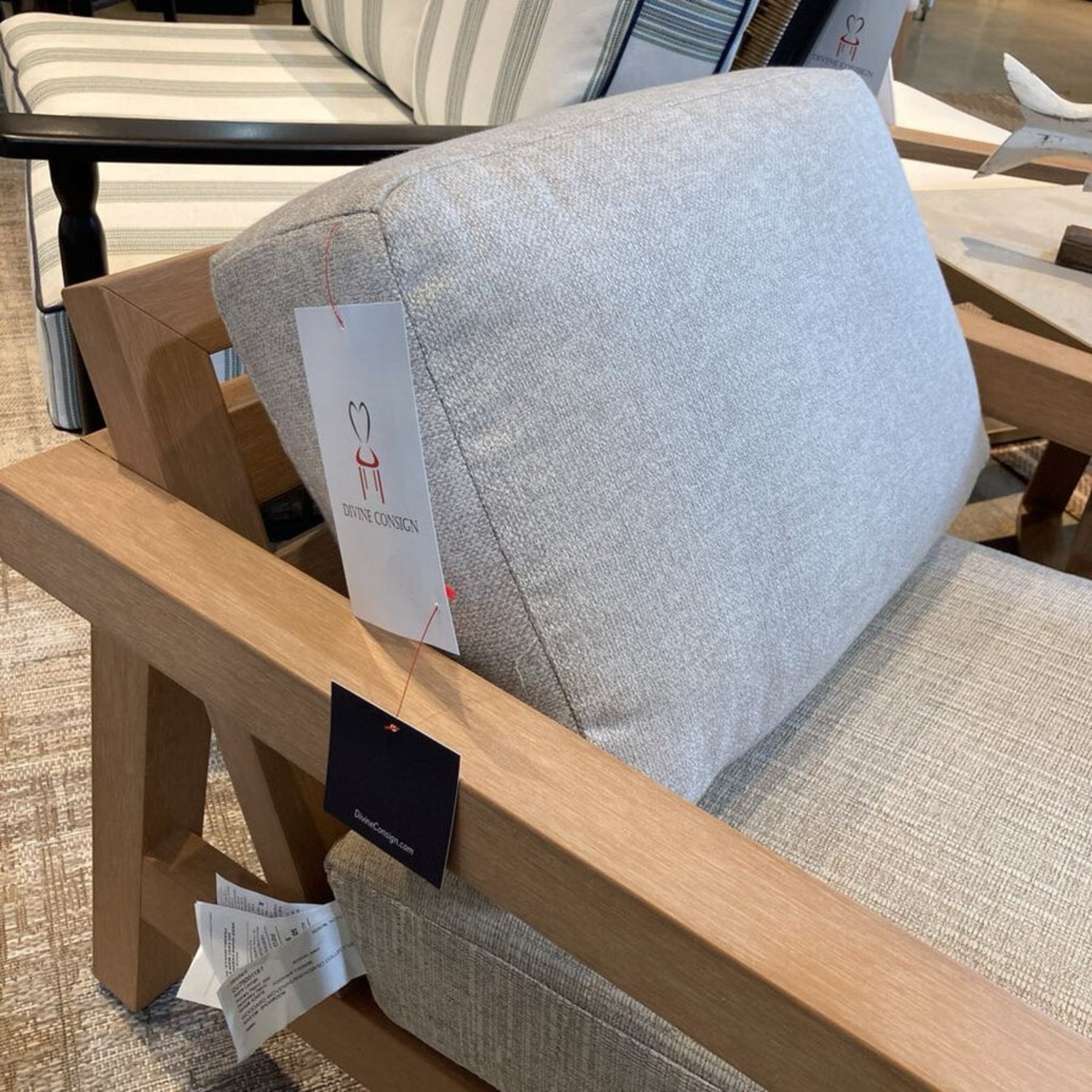 Woodard Sierra NexTeak Spring Lounge Chair - image-6