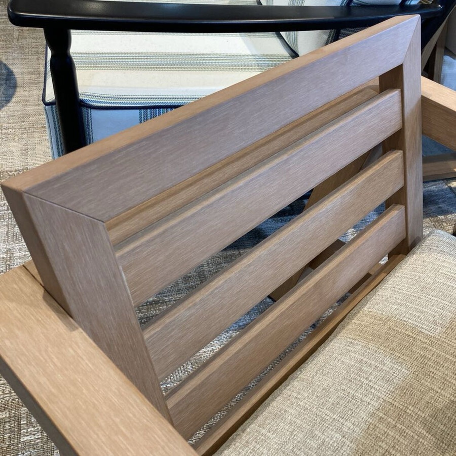 Woodard Sierra NexTeak Spring Lounge Chair - image-7