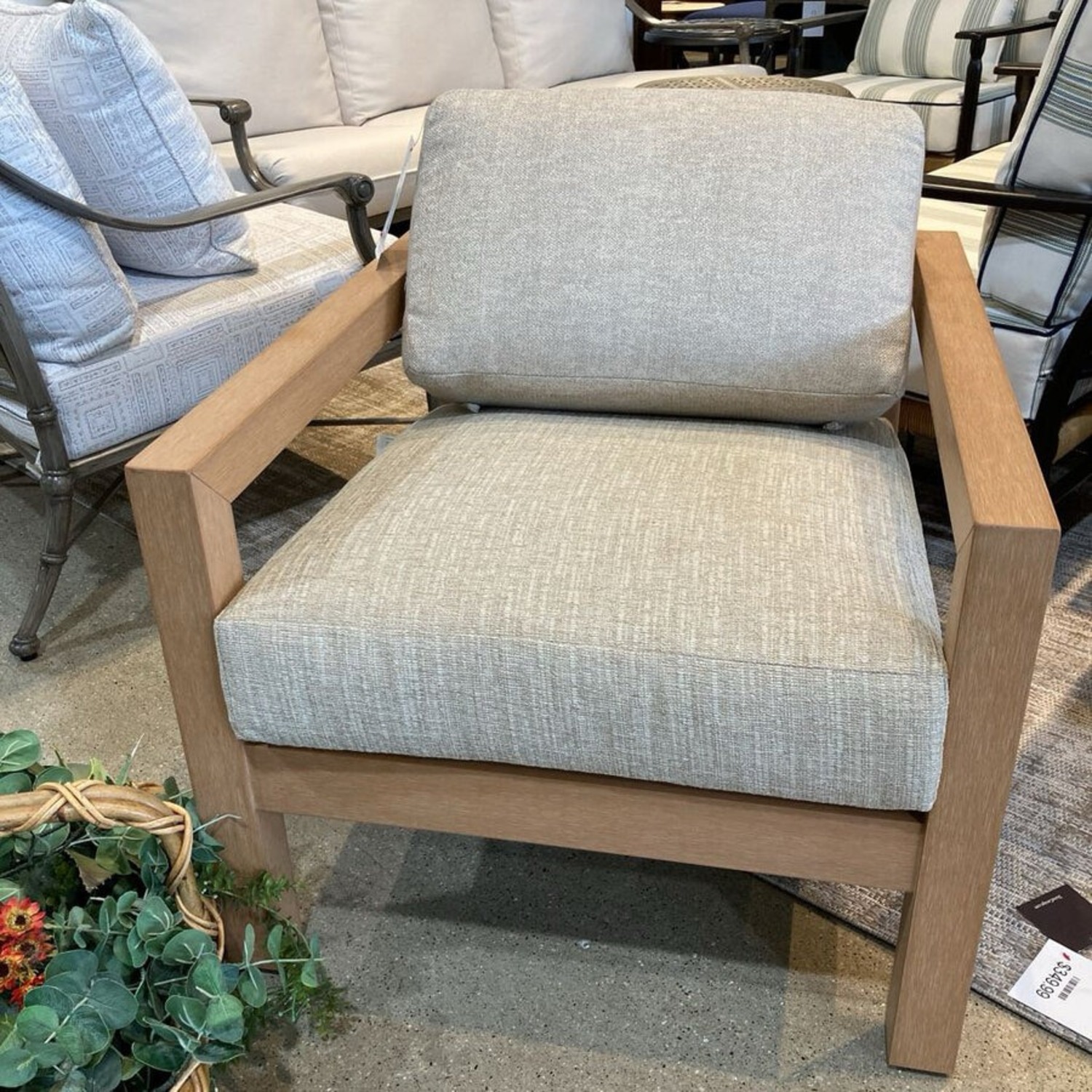 Woodard Sierra NexTeak Spring Lounge Chair - image-3