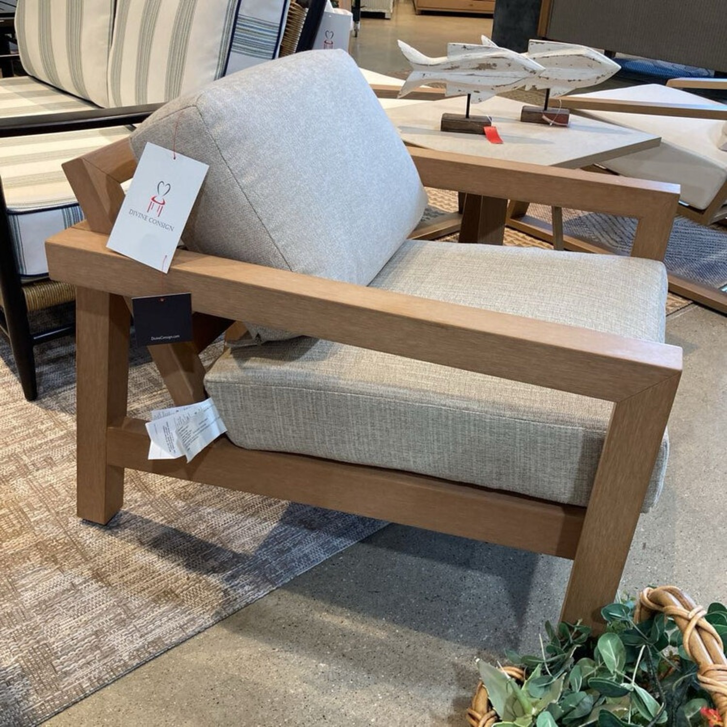 Woodard Sierra NexTeak Spring Lounge Chair - image-8