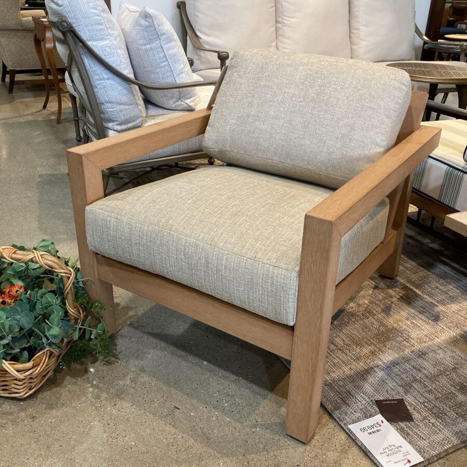 Woodard Sierra NexTeak Spring Lounge Chair - image-2