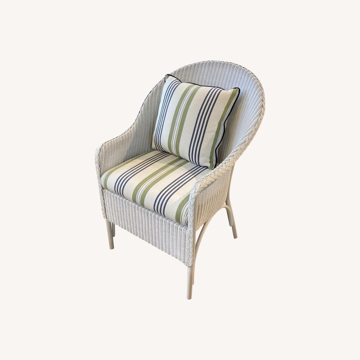 Lloyd Flanders Loom Dining Armchair - image-0