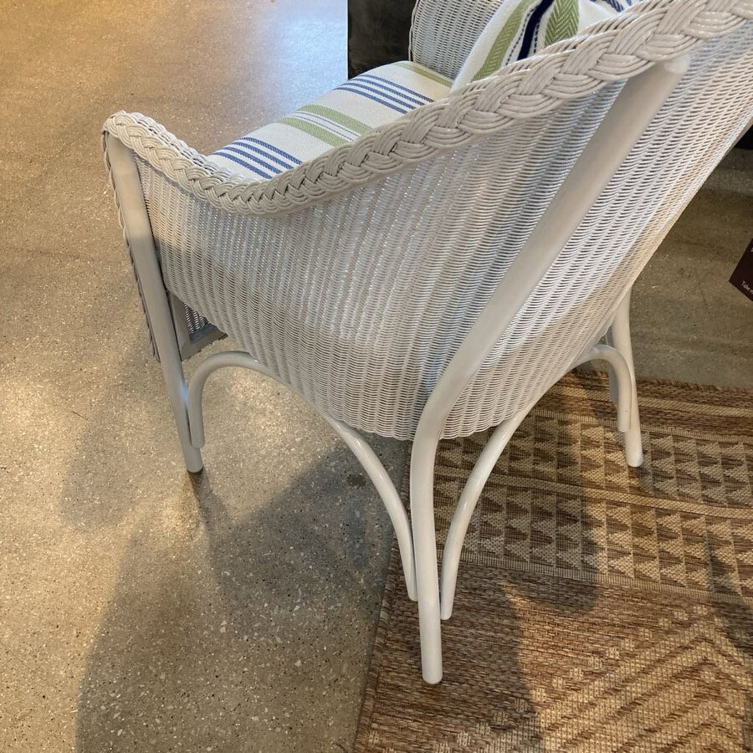 Lloyd Flanders Loom Dining Armchair - image-7