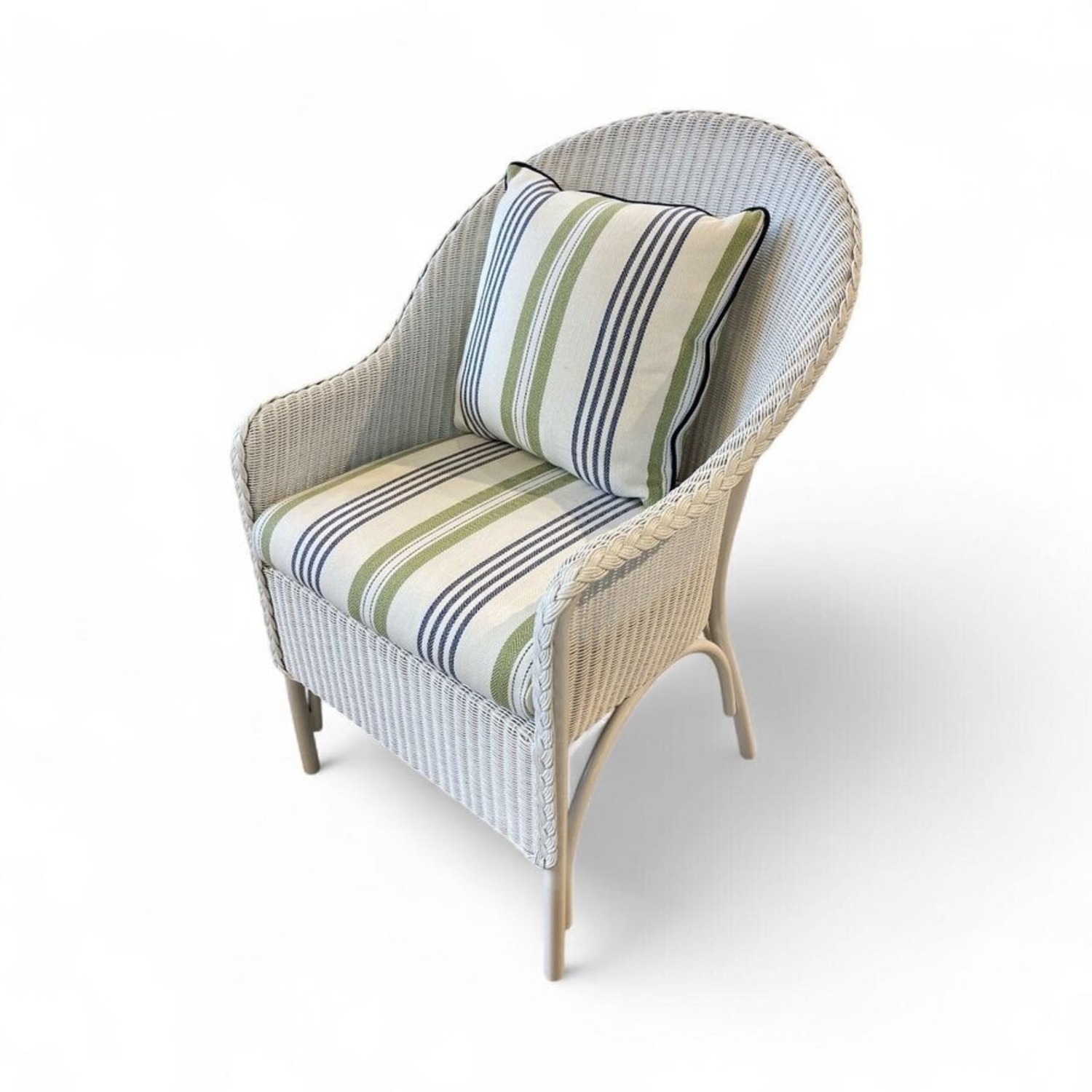 Lloyd Flanders Loom Dining Armchair - image-1