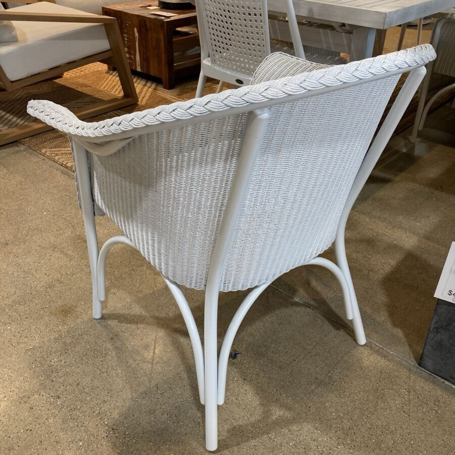 All Seasons Dining Armchair w/ Padded Seat Outdoor - image-8