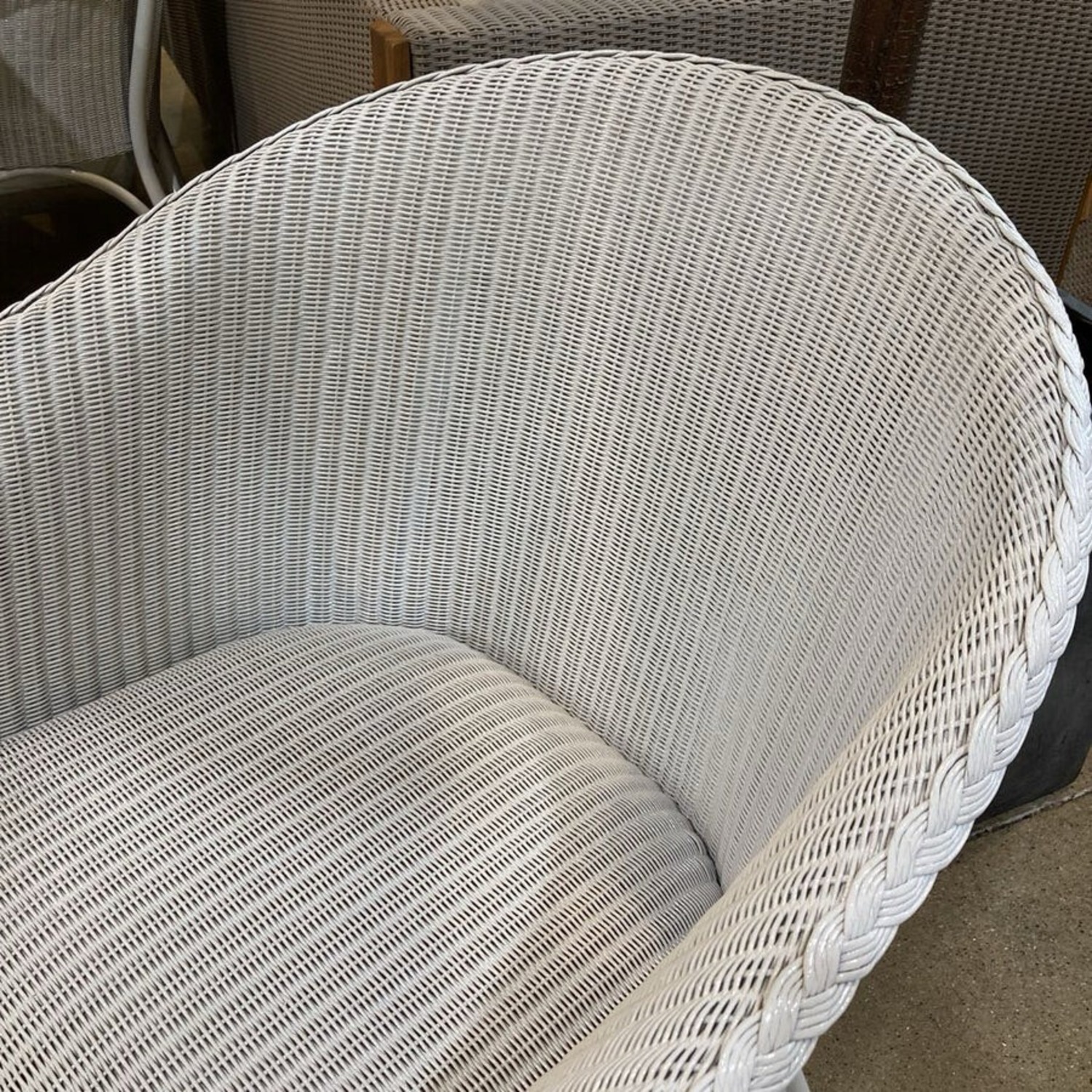 All Seasons Dining Armchair w/ Padded Seat Outdoor - image-4