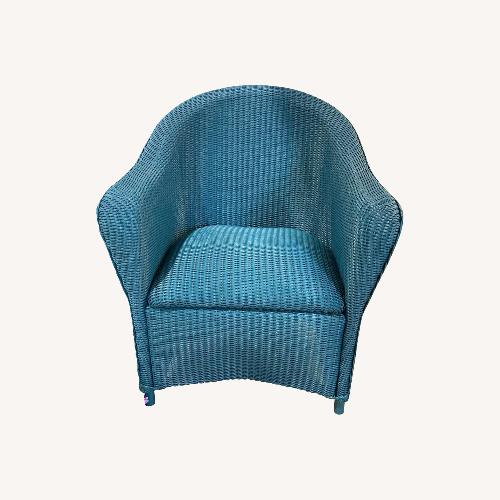 Used Lloyd Flanders Reflections Padded Dining Armchair for sale on AptDeco