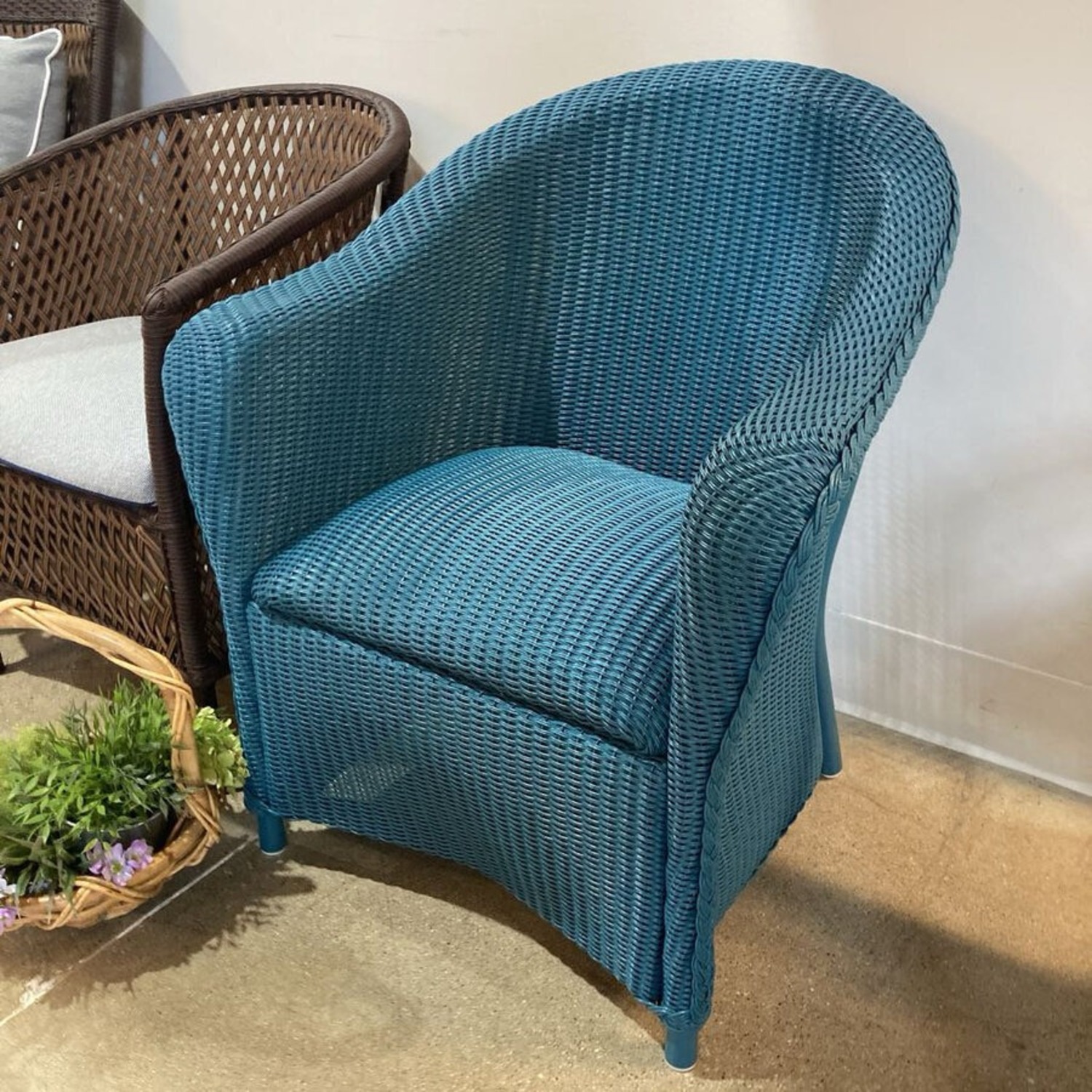 Lloyd Flanders Reflections Padded Dining Armchair - image-2