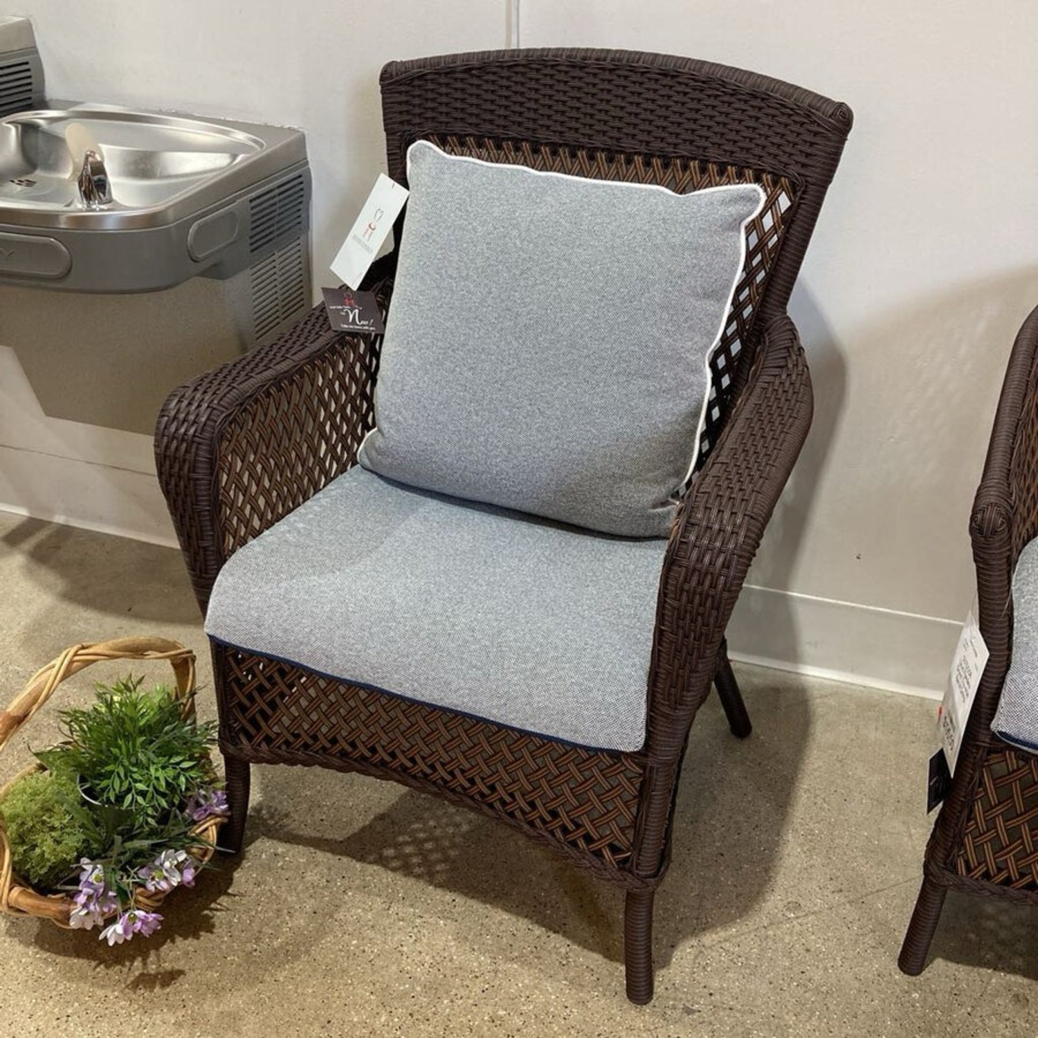 Lloyd Flanders Grand Traverse Dining Armchair - image-2