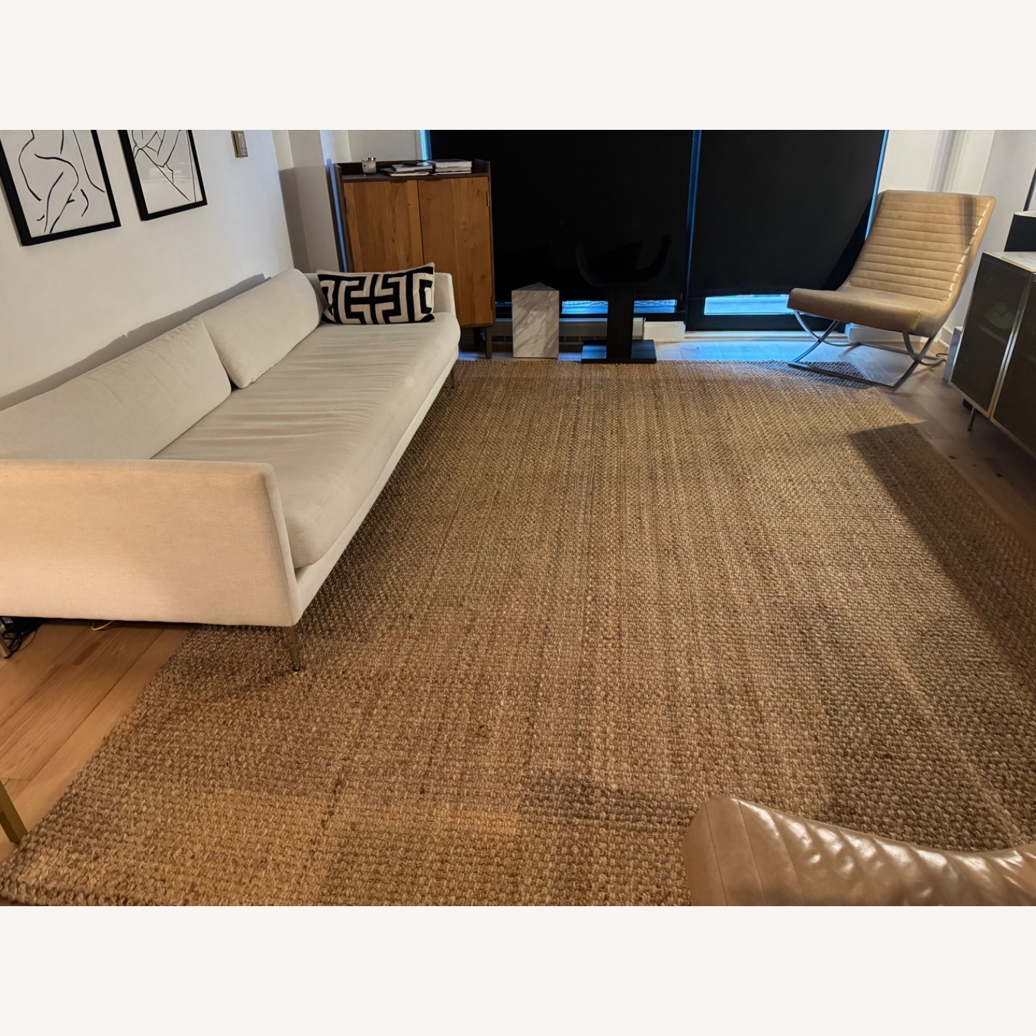 Pottery Barn Jake Natural Jute Area Rug 9' x 12' - image-4