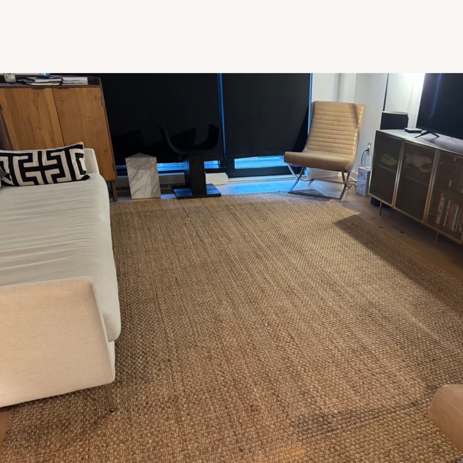 Pottery Barn Jake Natural Jute Area Rug 9' x 12' - image-5