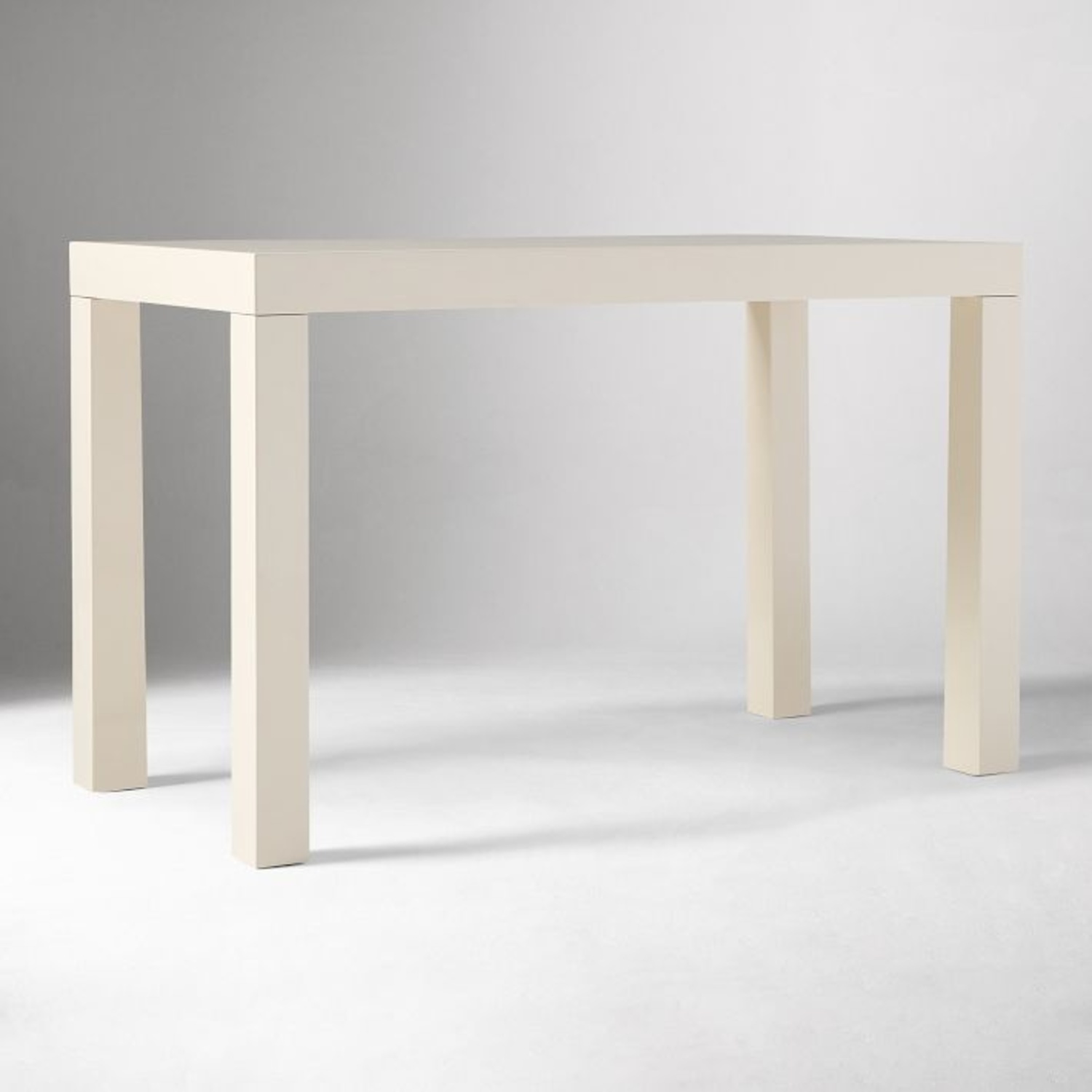 West Elm Parsons White Wood Desk - image-7
