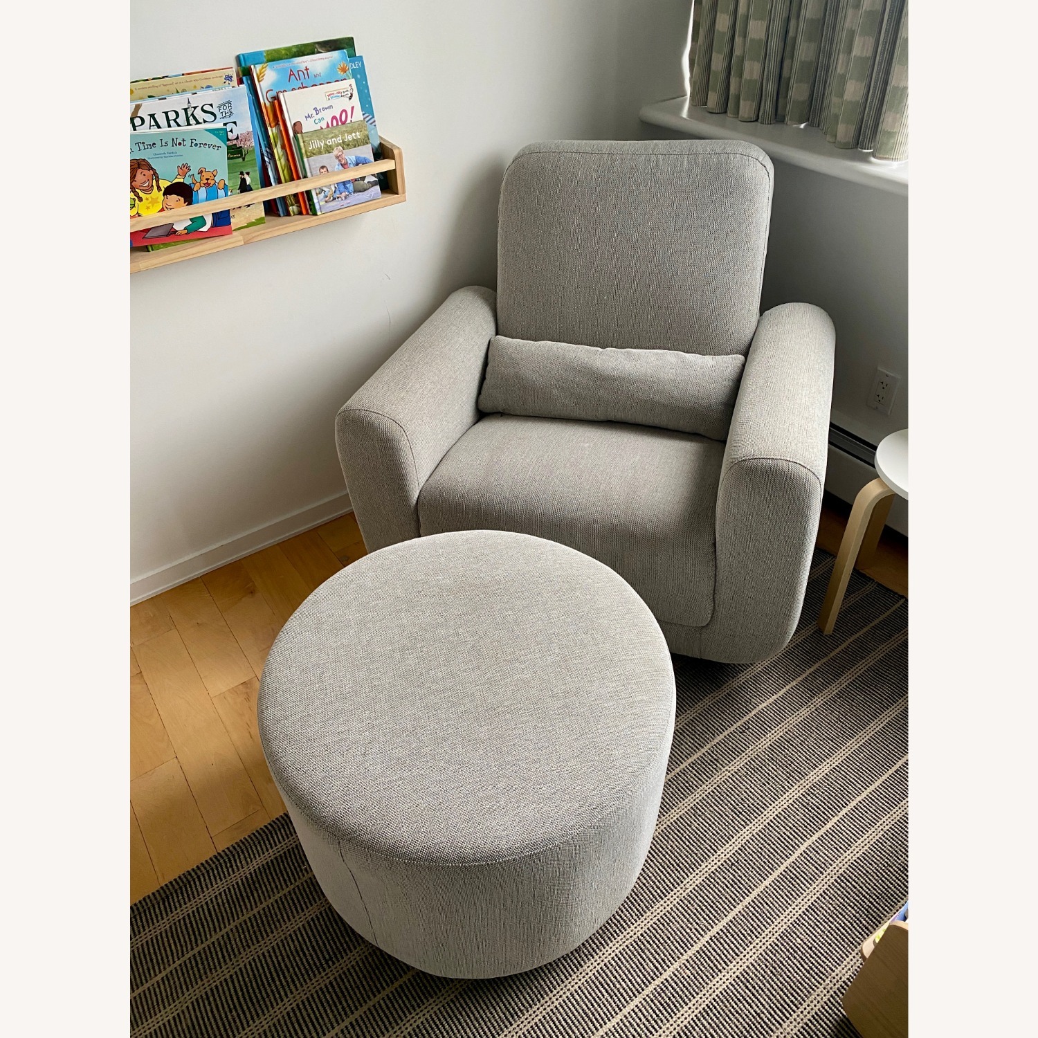 Ottoman Babyletto Tuba Chair Babyletto Tuba Nursing Swivel Glider