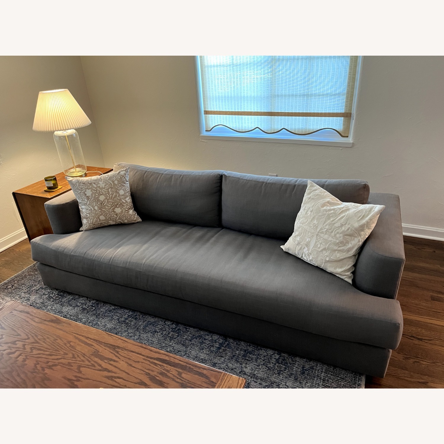 Maiden Home Varick Performance Linen 90" Sofa - image-1