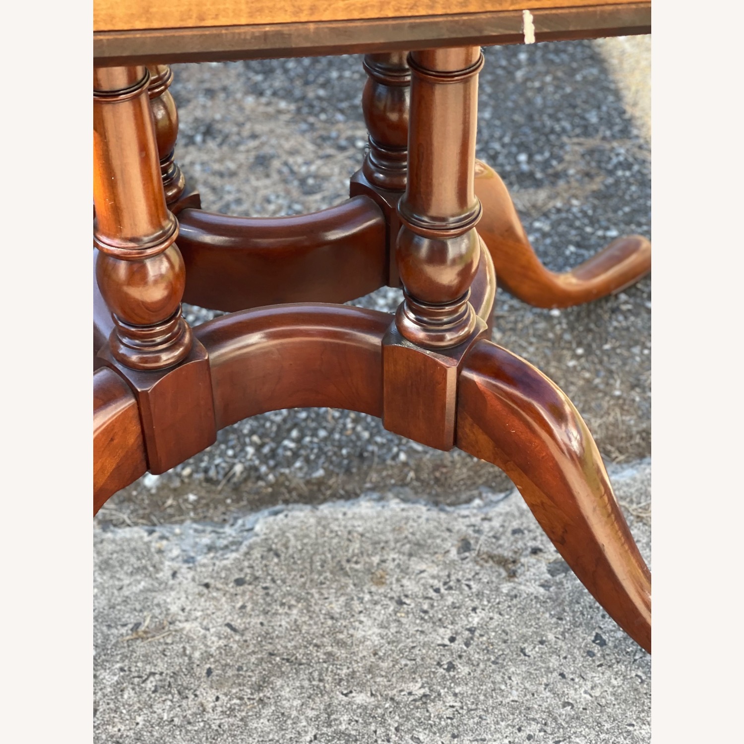  Vintage Oval Cherry Dining Set - image-11