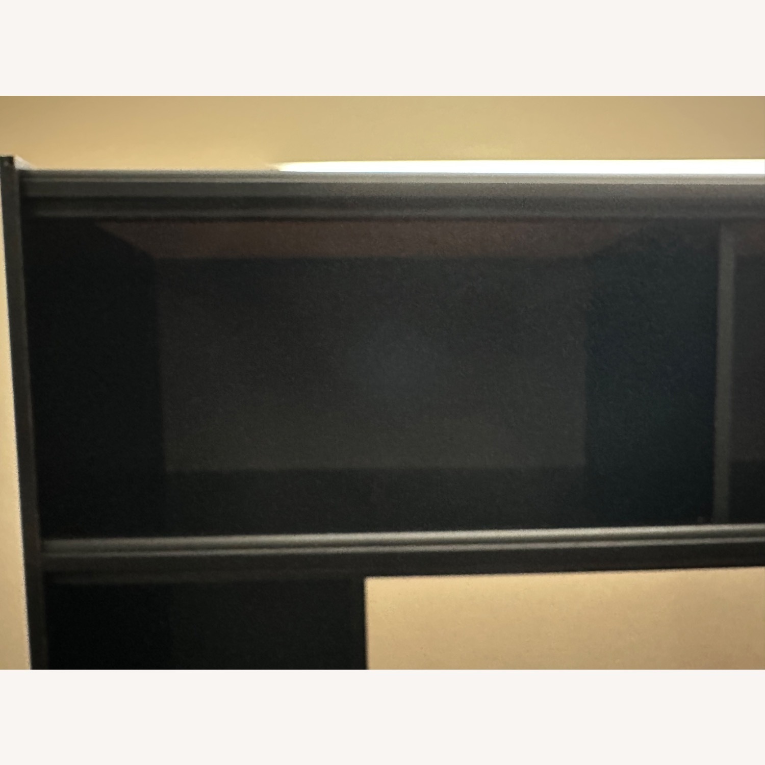 Vintage/Antique Finds Black Wood Bookcase - image-8