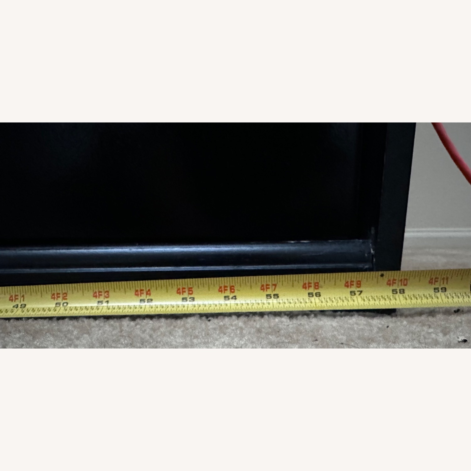 Vintage/Antique Finds Black Wood Bookcase - image-17