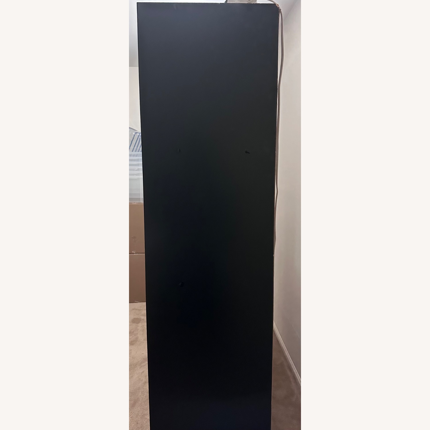 Vintage/Antique Finds Black Wood Bookcase - image-5