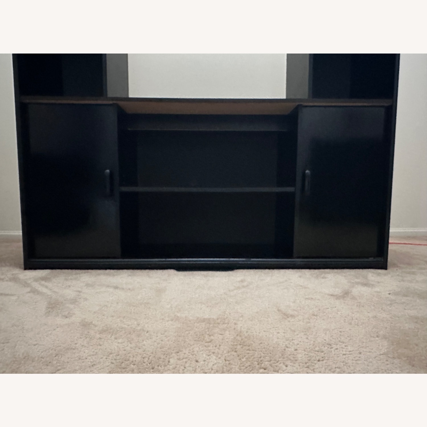 Vintage/Antique Finds Black Wood Bookcase - image-19