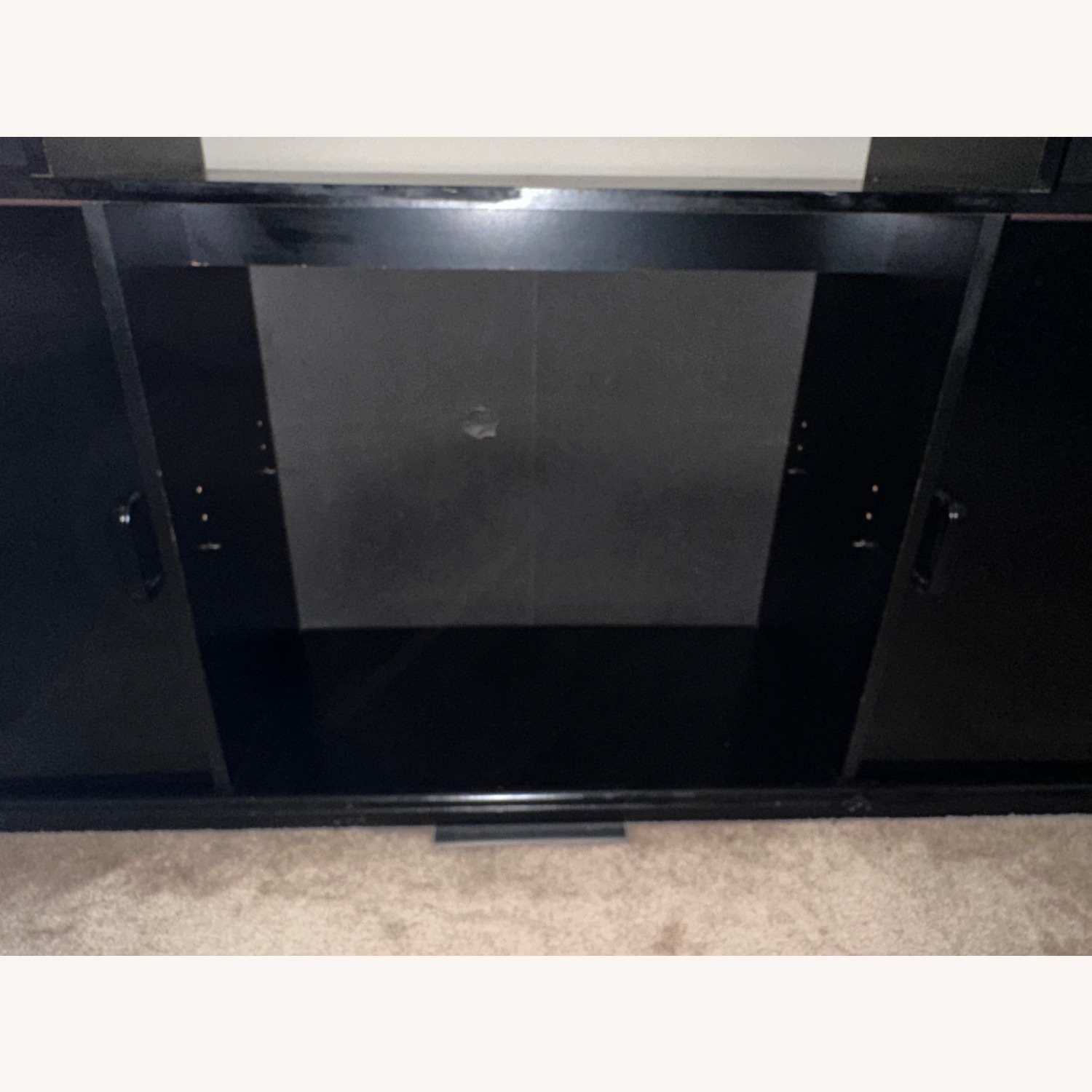 Vintage/Antique Finds Black Wood Bookcase - image-12