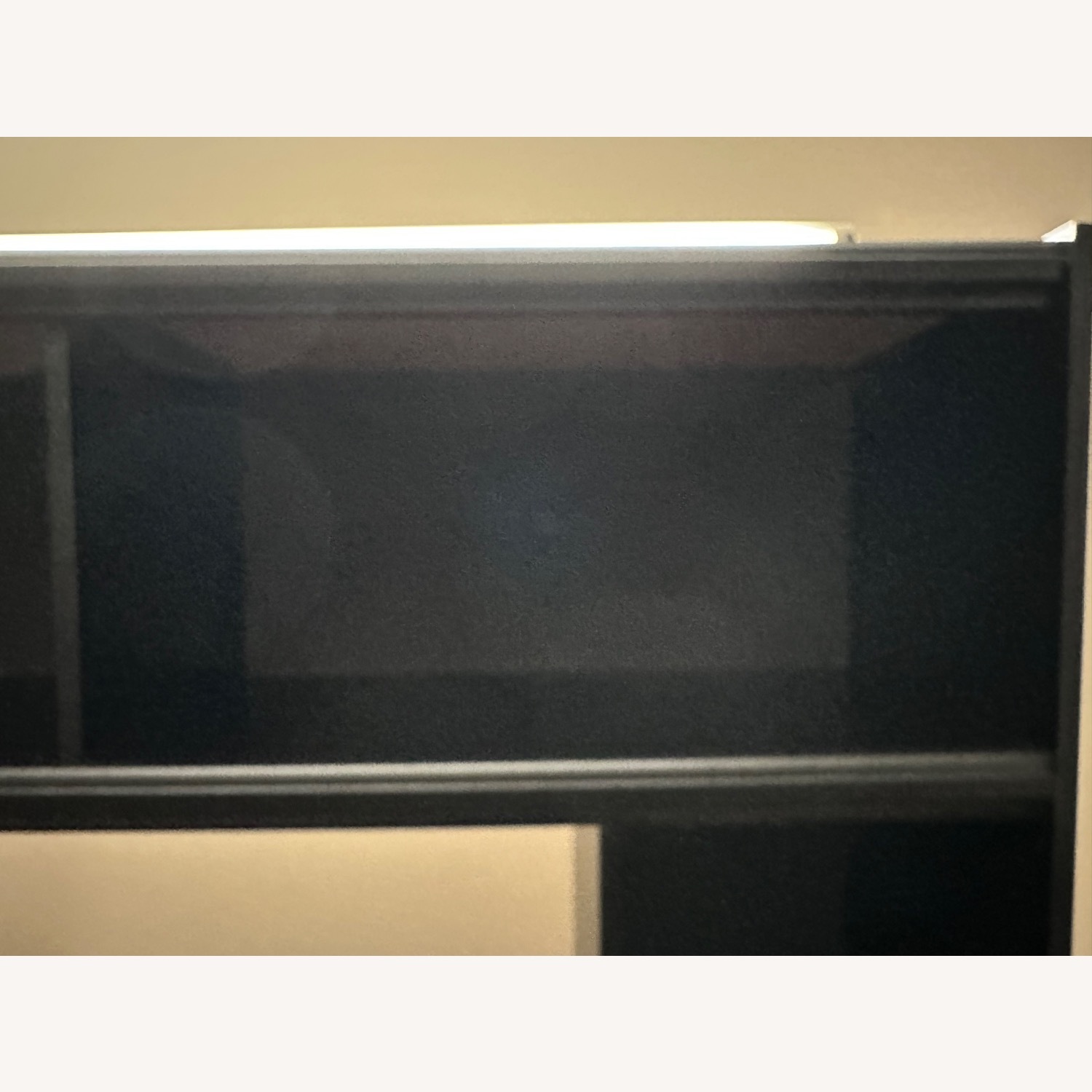 Vintage/Antique Finds Black Wood Bookcase - image-7