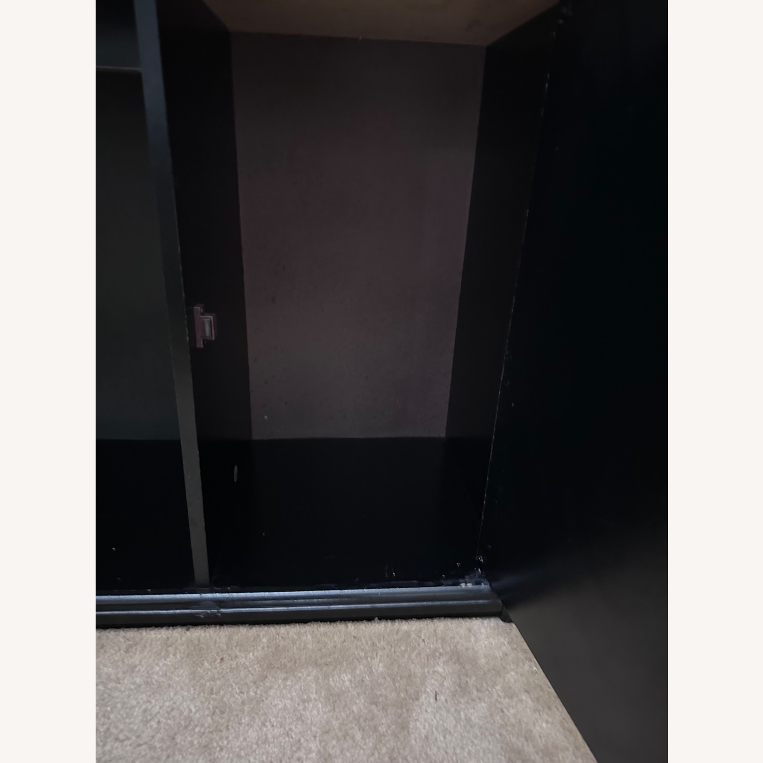 Vintage/Antique Finds Black Wood Bookcase - image-10