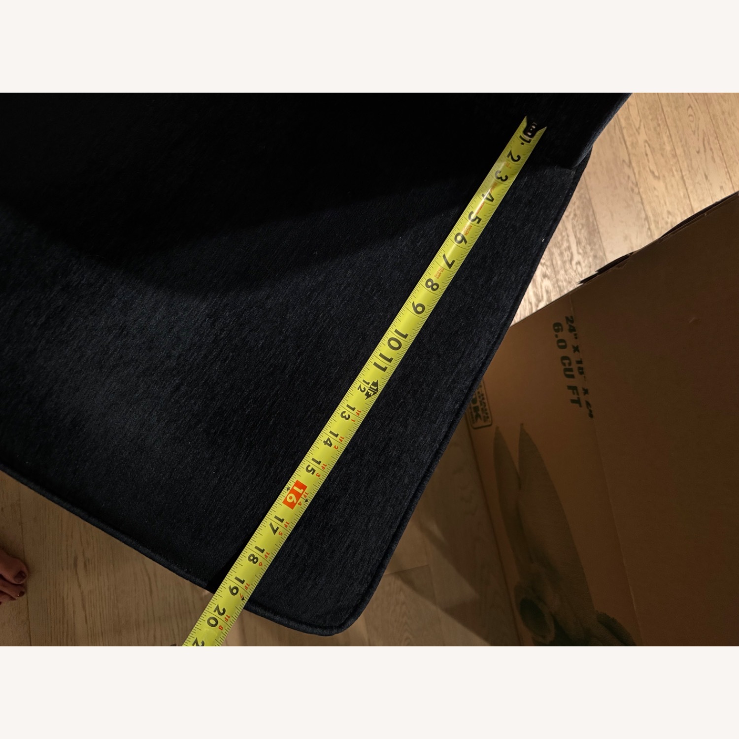 Arhaus Tao Dining Chairs Blue Velvet (Set of 2) - image-5