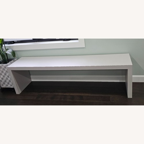 Used Bench 76x16x21 - Laminate - Postmodern for sale on AptDeco