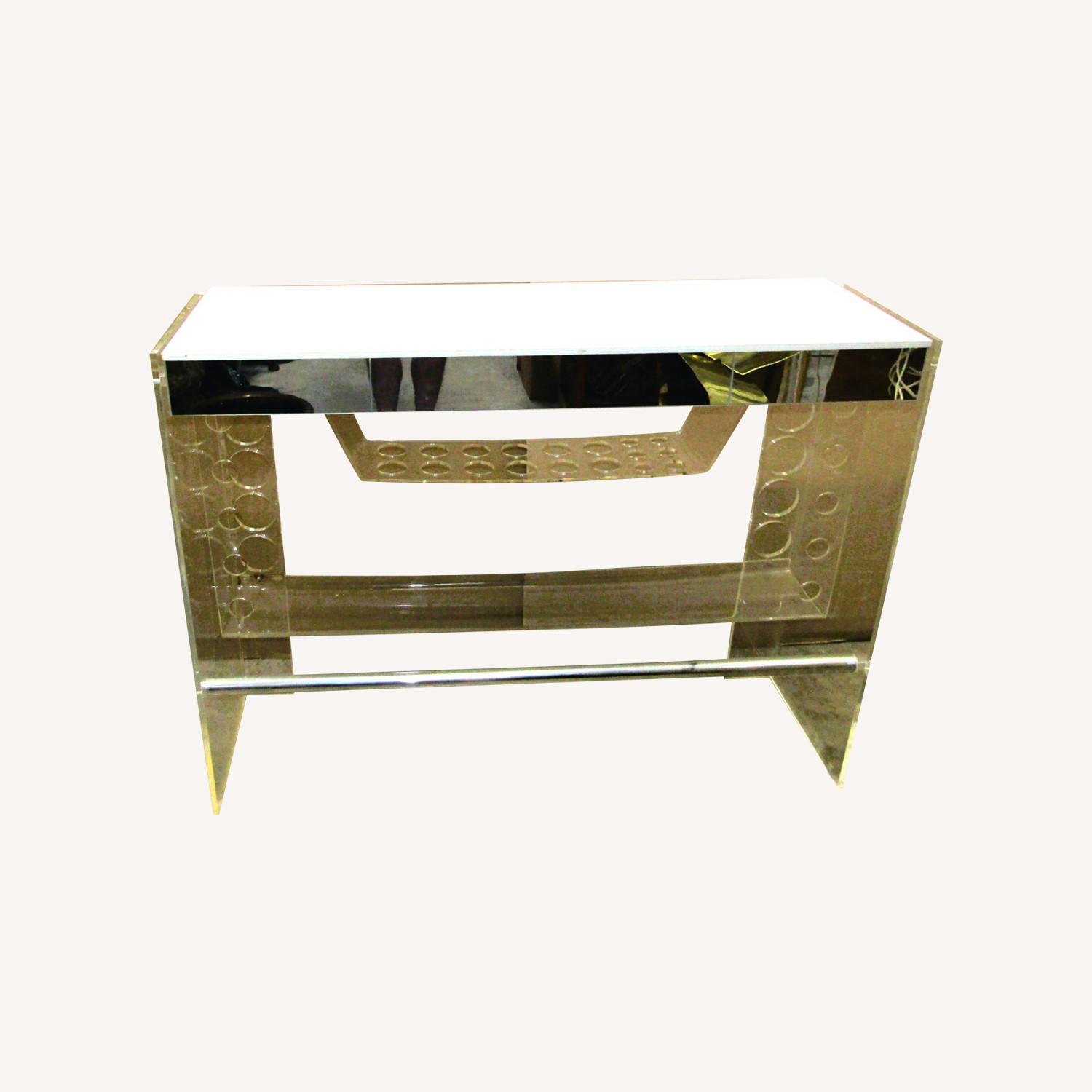 Luigi Bardini Mid-Century Modern Lucite Bar - image-0