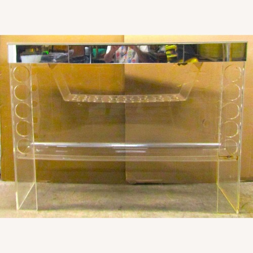 Used Luigi Bardini Mid-Century Modern Lucite Bar for sale on AptDeco