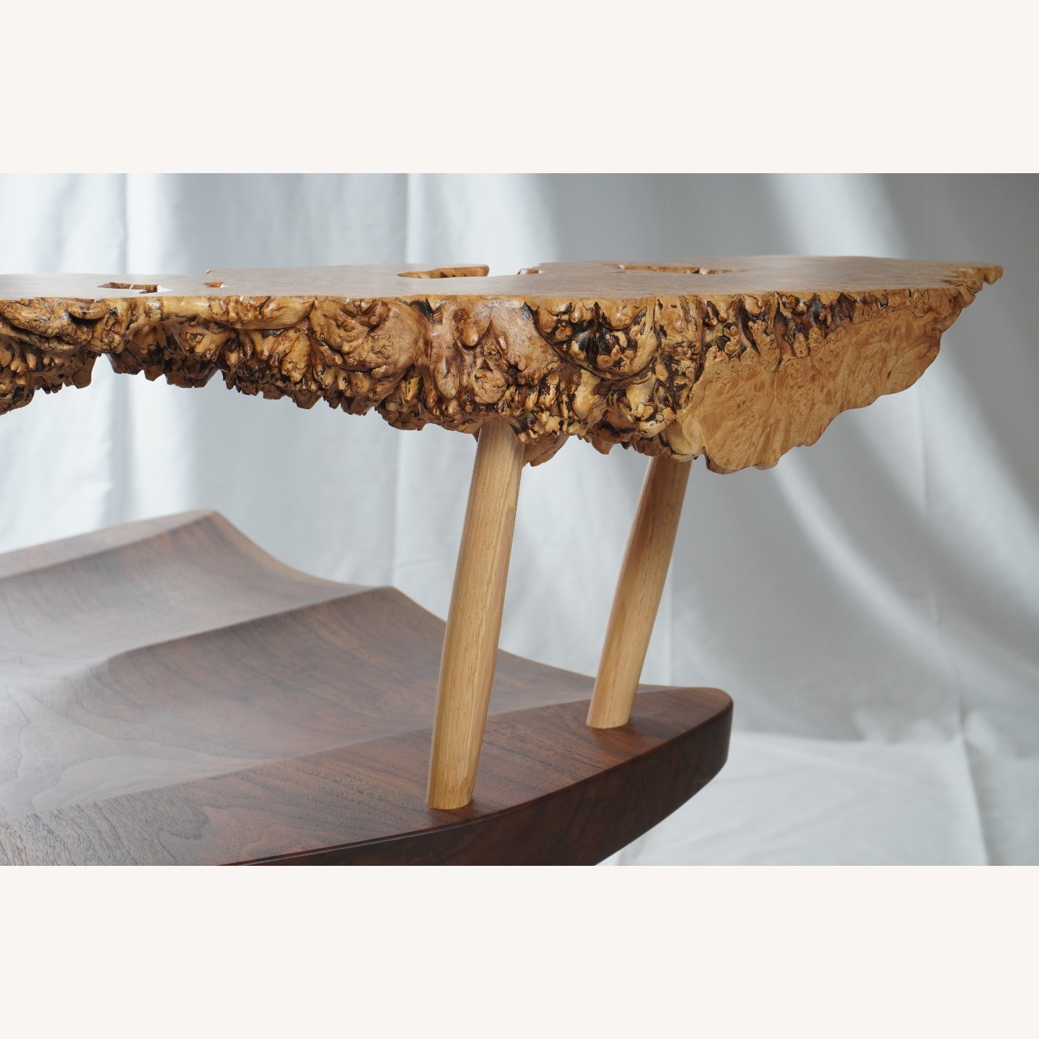 Rare George & Mira Nakashima Lounge Chair - image-6