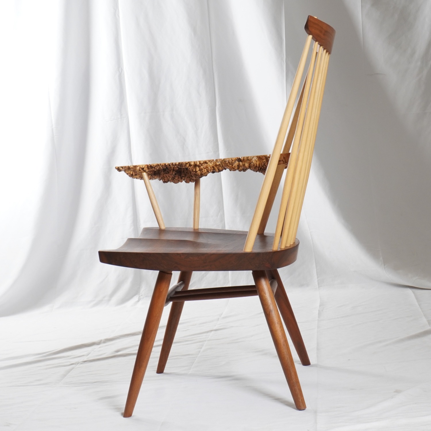 Rare George & Mira Nakashima Lounge Chair - image-15