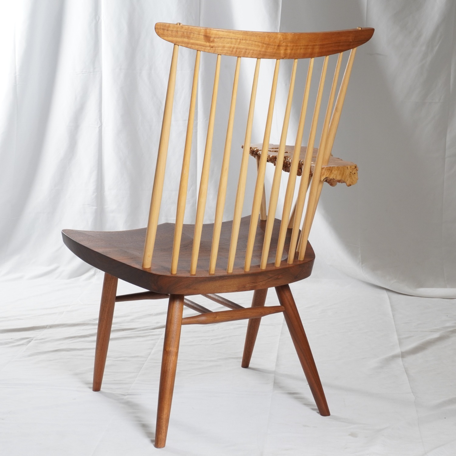Rare George & Mira Nakashima Lounge Chair - image-11