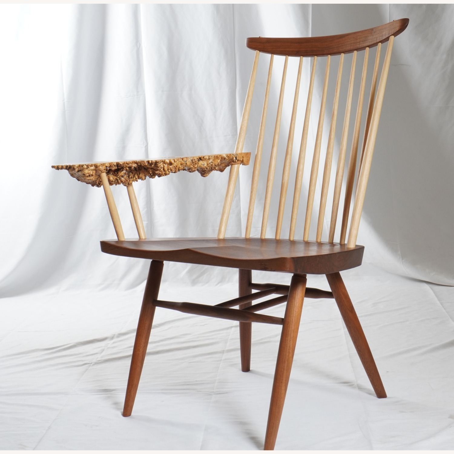 Rare George & Mira Nakashima Lounge Chair - image-18