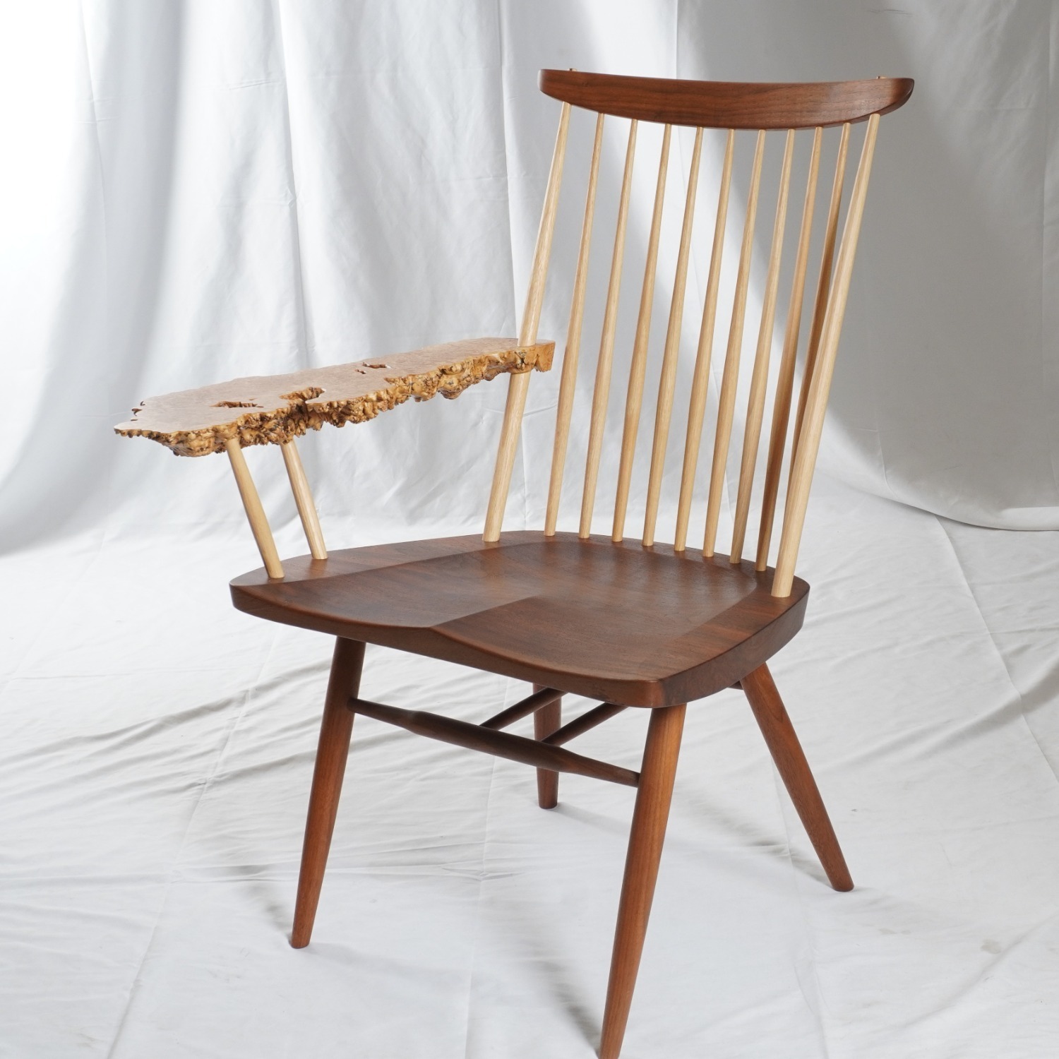 Rare George & Mira Nakashima Lounge Chair - image-17