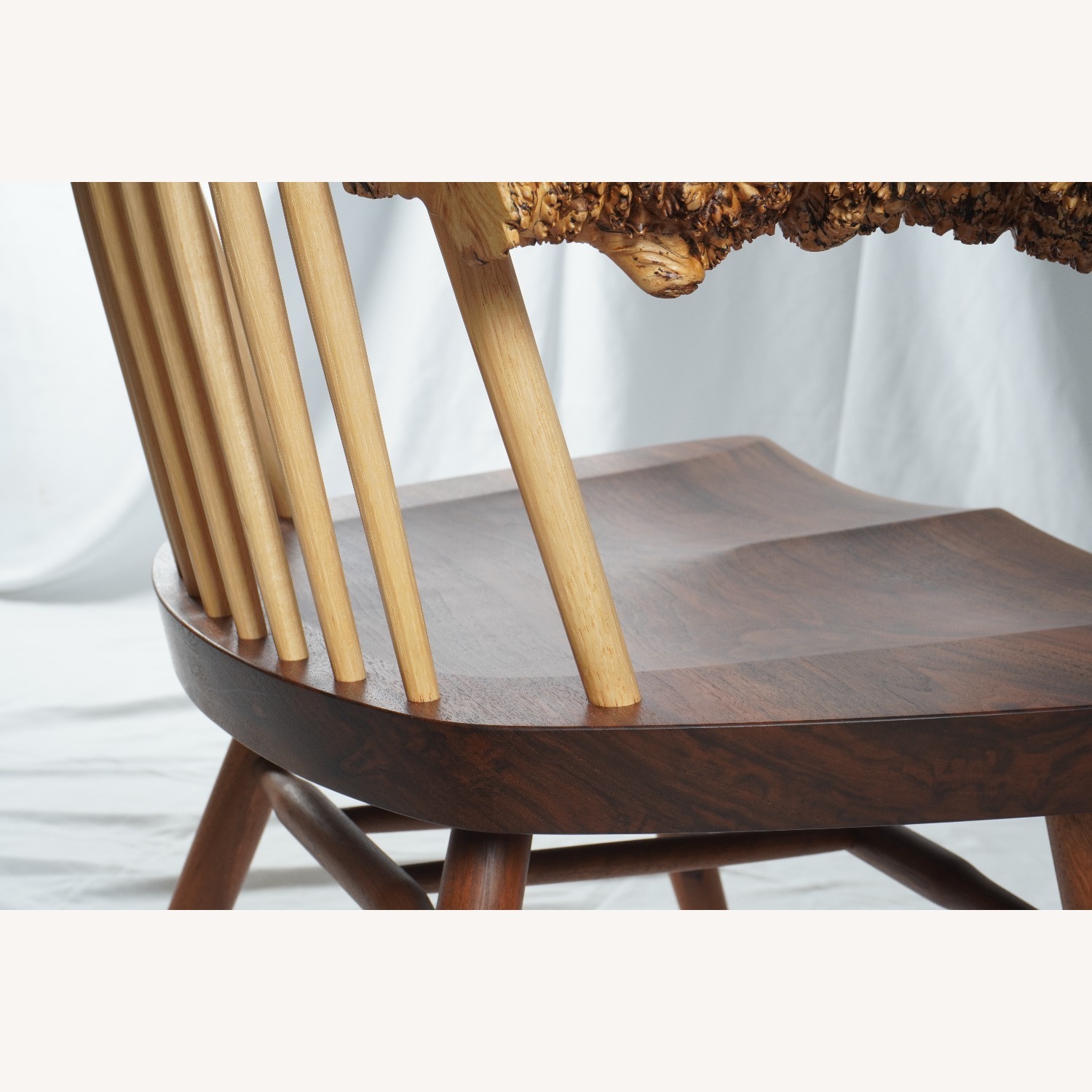 Rare George & Mira Nakashima Lounge Chair - image-23