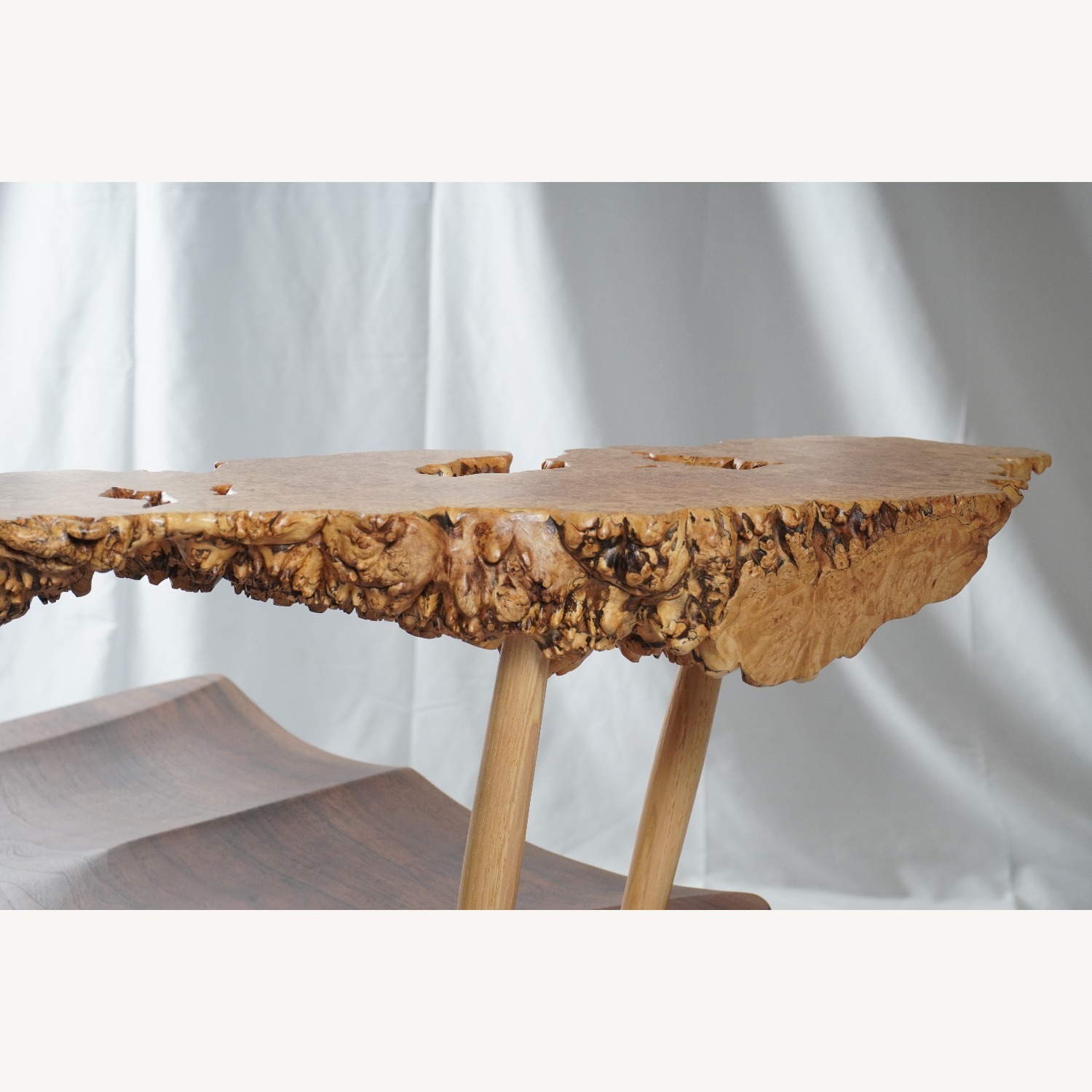 Rare George & Mira Nakashima Lounge Chair - image-7