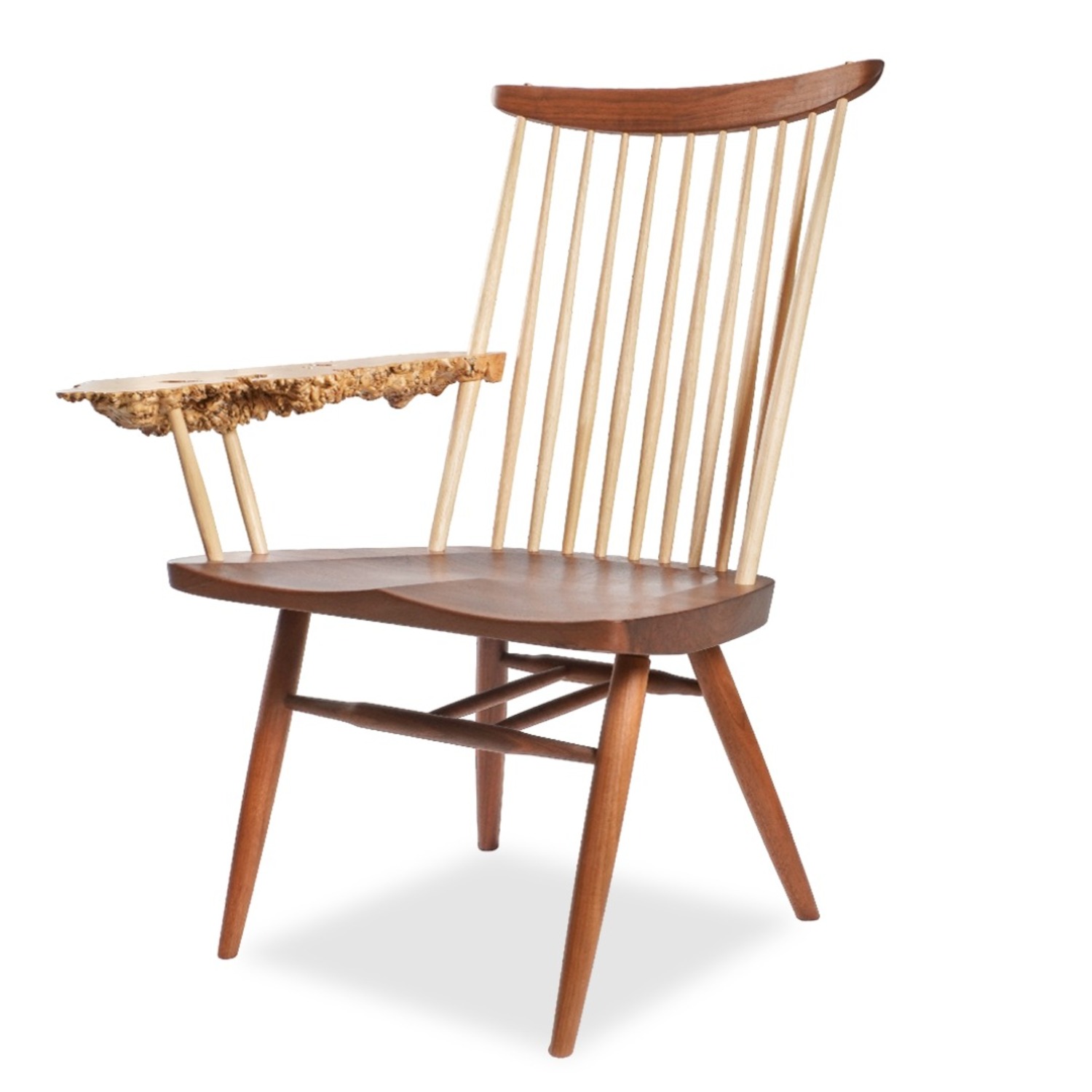 Rare George & Mira Nakashima Lounge Chair - image-1