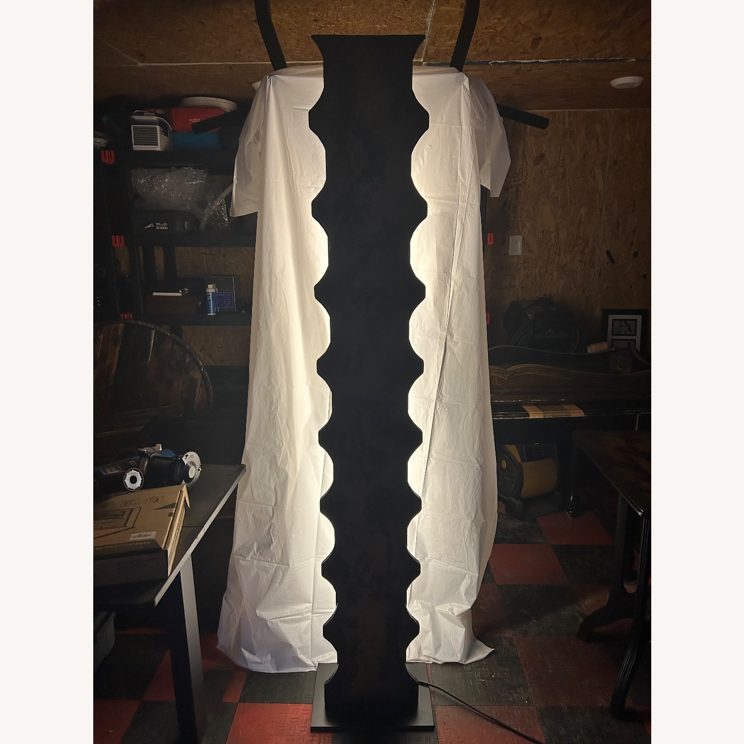 Fractal Burned Floor Lamp  - image-3