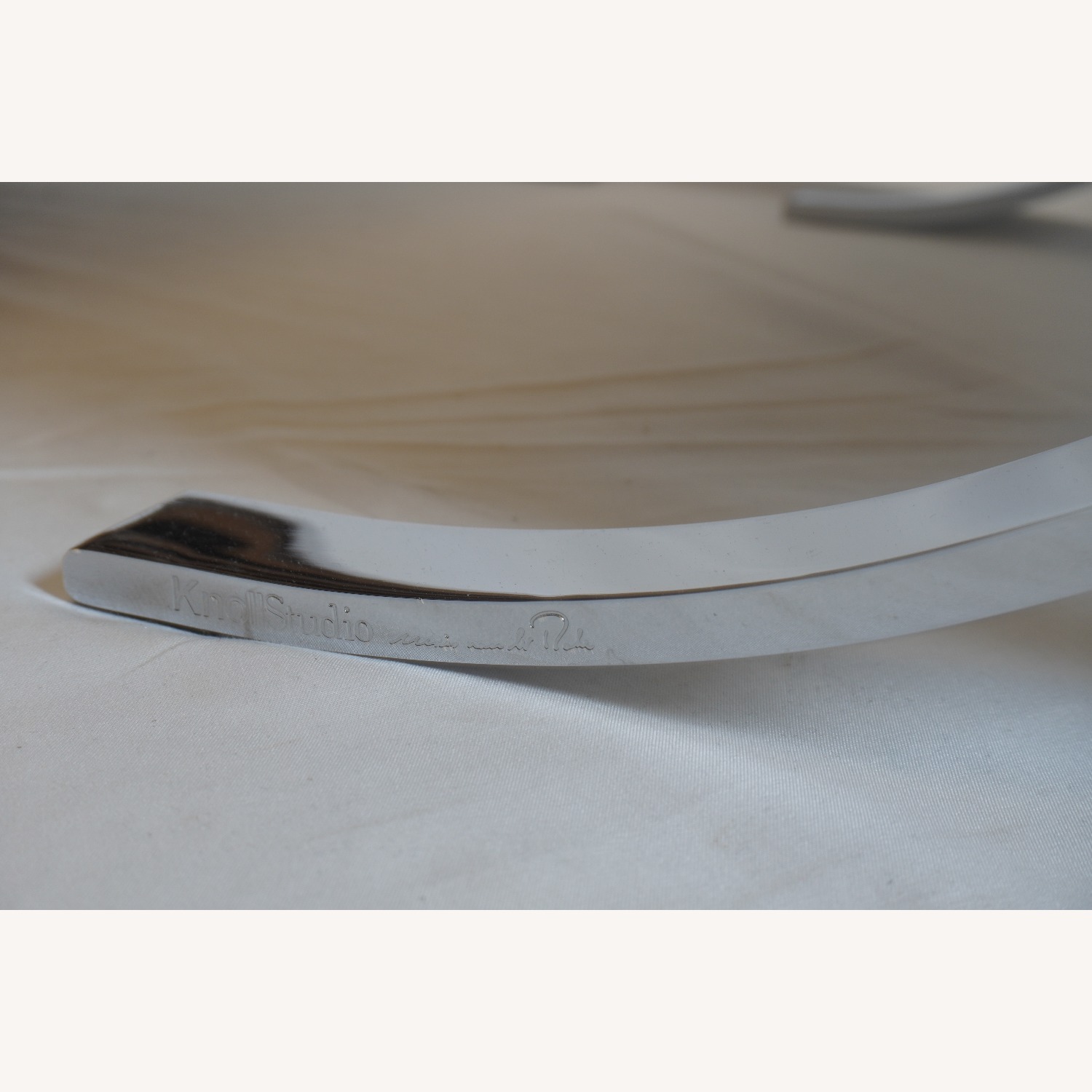 Knoll Barcelona Leather Chair and Ottoman - image-16