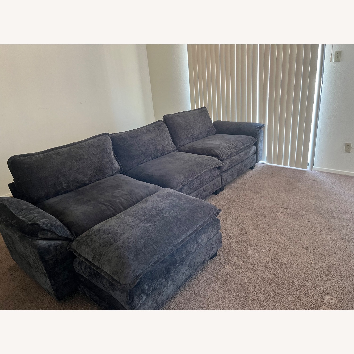 Dark Gray 3+ Piece Sectional - image-2