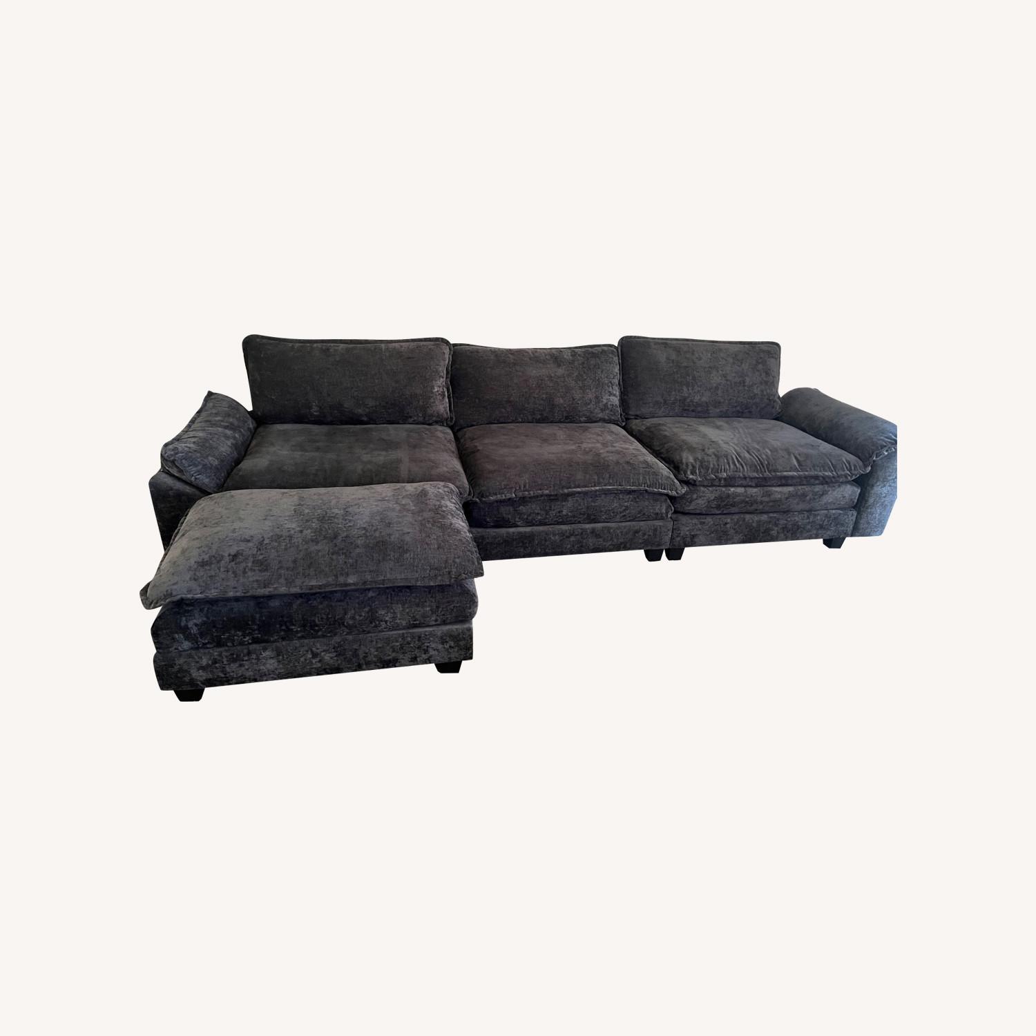 Dark Gray 3+ Piece Sectional - image-0