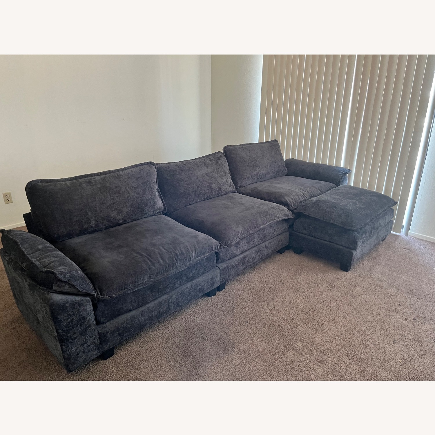 Dark Gray 3+ Piece Sectional - image-5