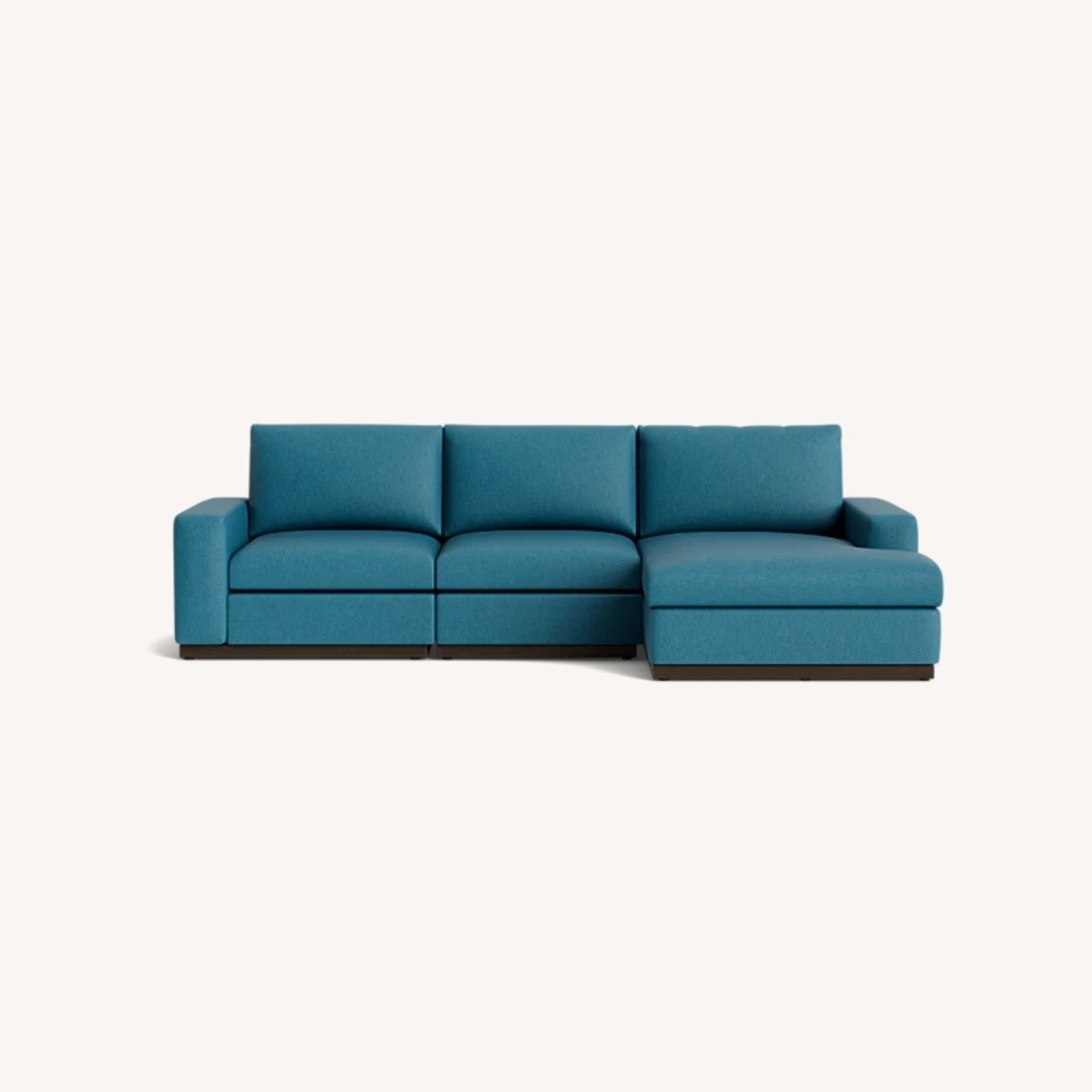 Joybird Holt Blue Fabric 2 Piece Sectional - image-5