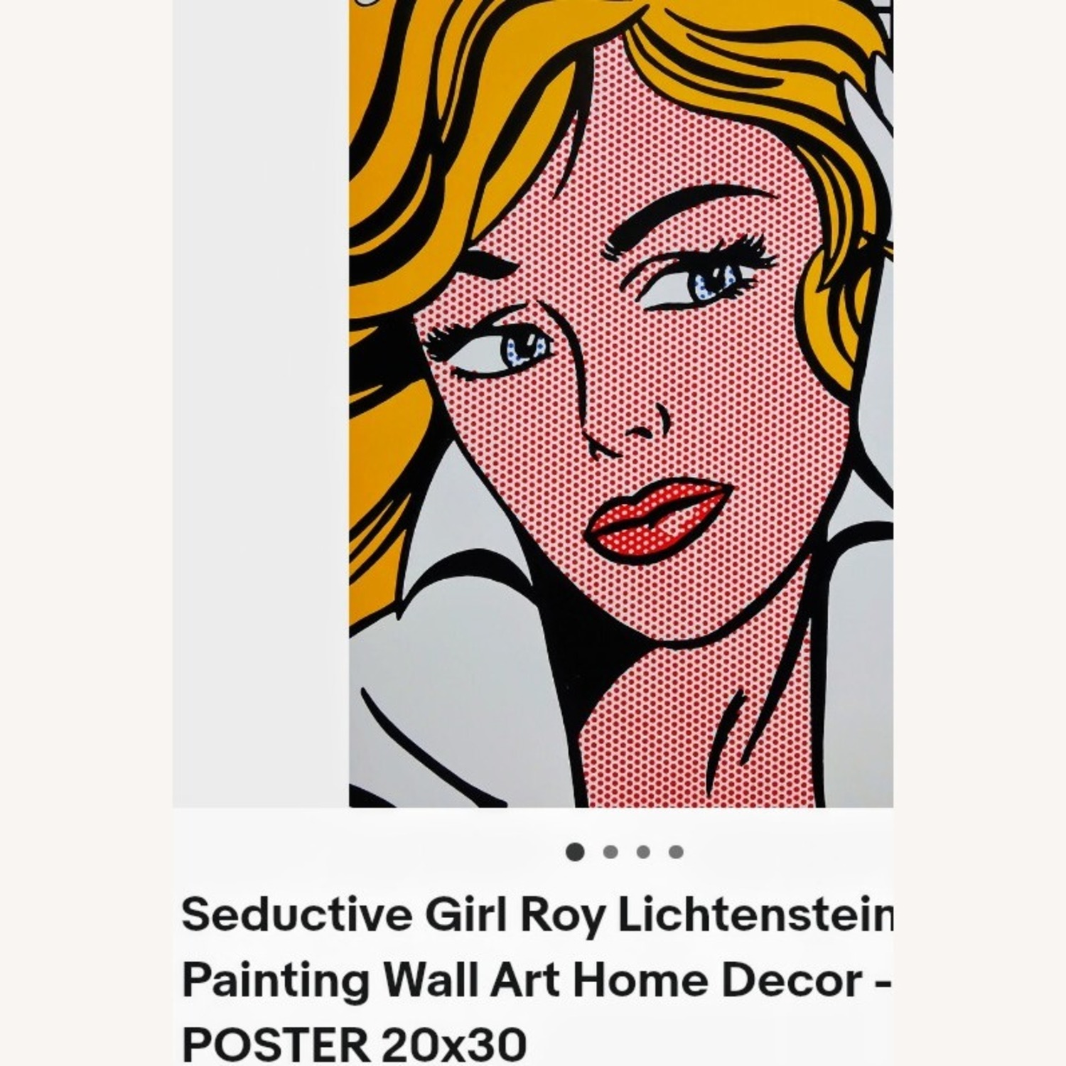 Seductive Girl  Roy Lichtenstein  - image-1