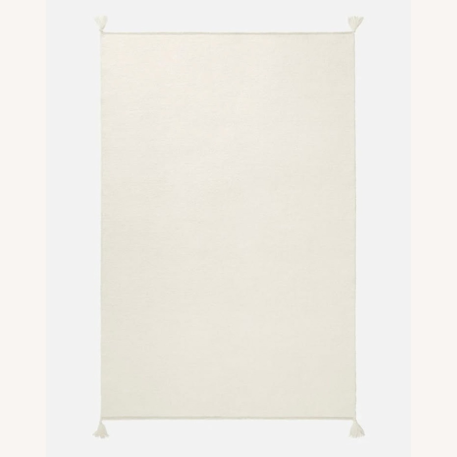 Nordic Knots White Merino Rug - 6' x 9' - image-1