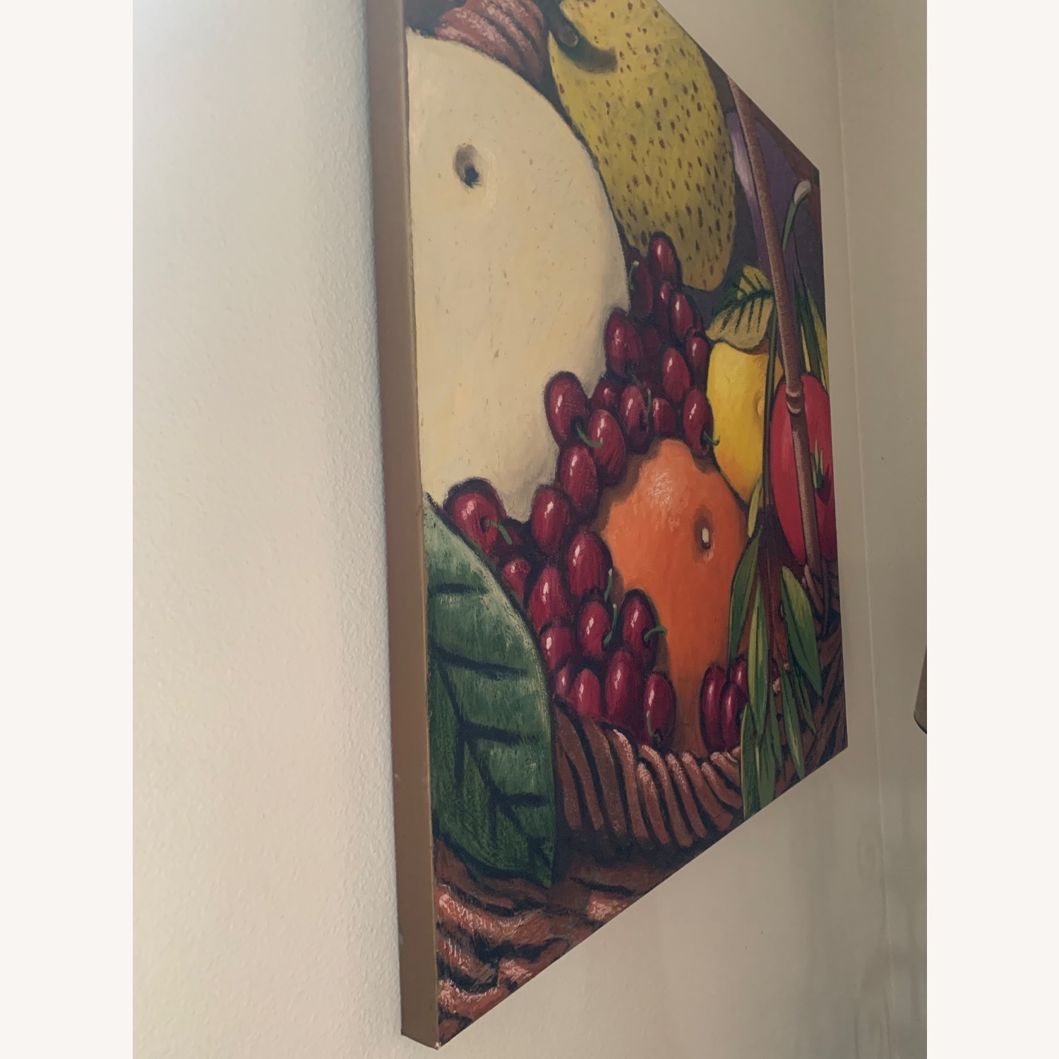 Wayne Forte Fruit Basket Painting on Canvas - image-3